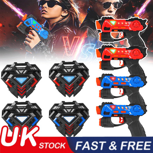 Laser tag game - tag, guns