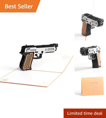 Laser cut pop gun - laser,