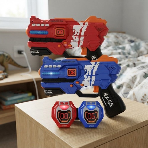 Interactive laser tag gun - interactive,