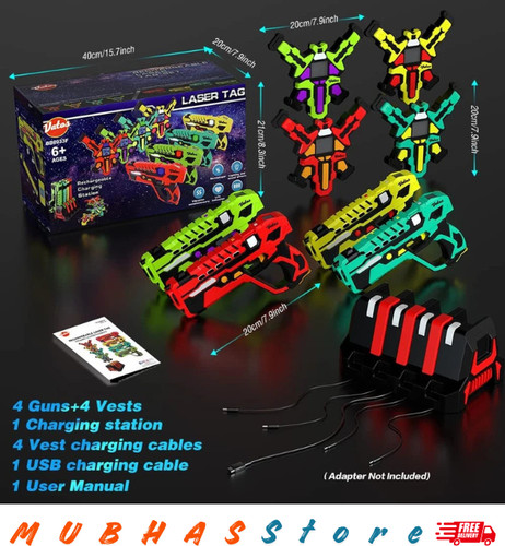 Rechargeable laser tag - tag, guns