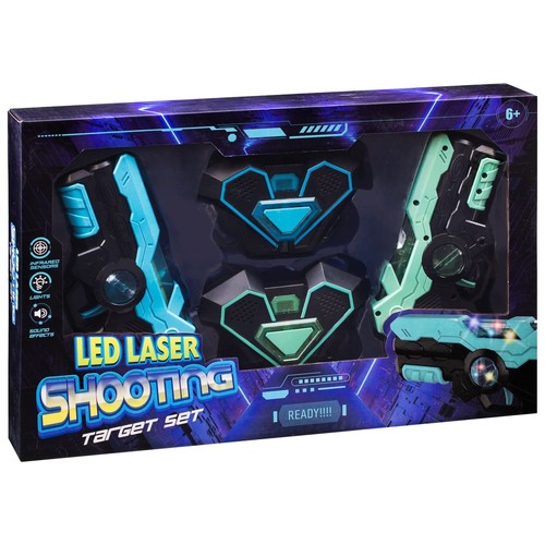 Led laser shooting target - led,