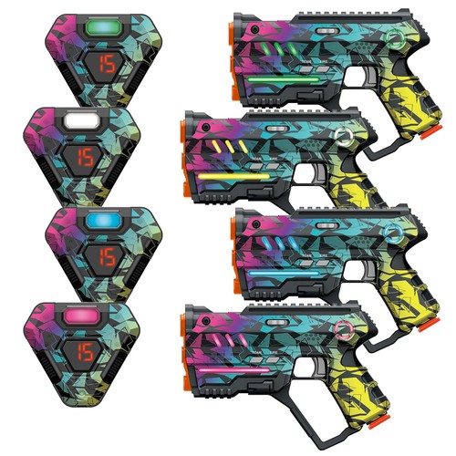 Laser tag set lazer - laser, 4,