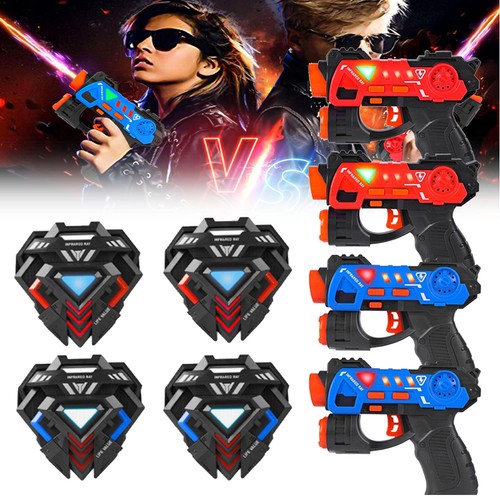 Electric laser tag guns set - electric,